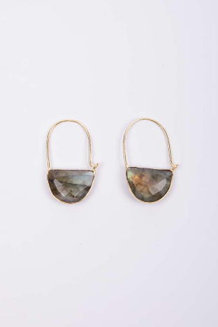 HOLIDAY Camilla Earrings | Black Rainbow