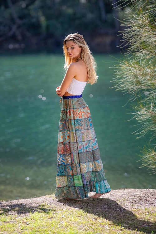 Stevie Skirt - Blue | Cienna